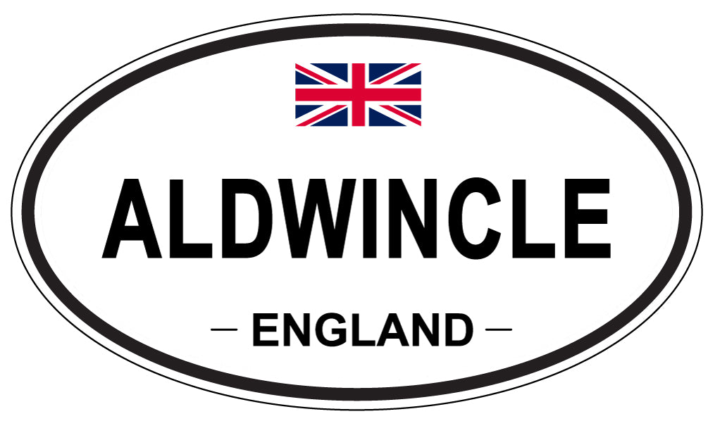 ALDWINCLE - Oval Sticker