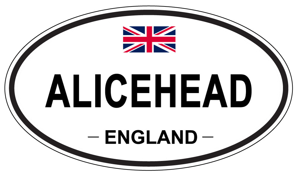ALICEHEAD - Oval Sticker
