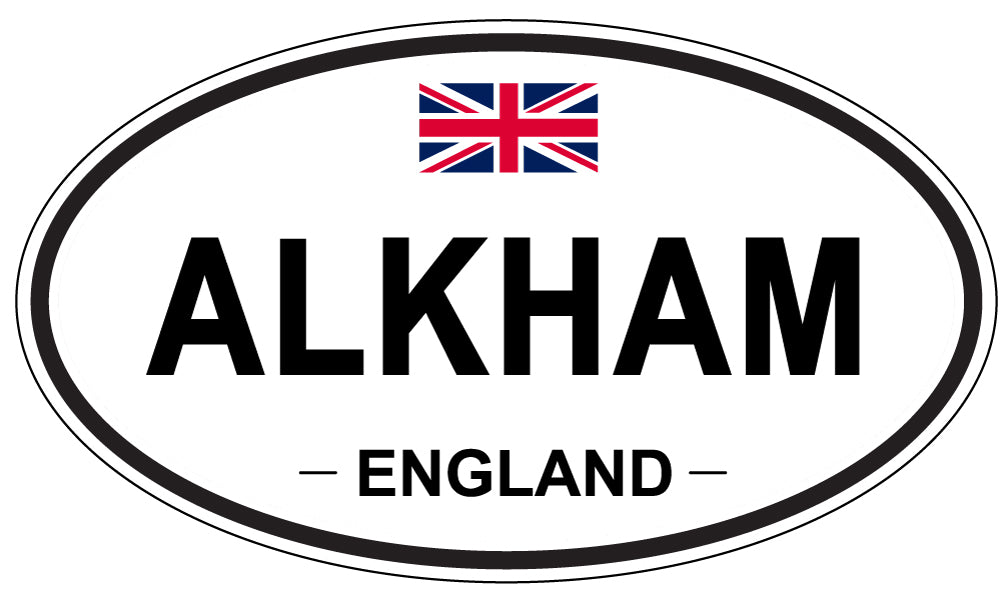 ALKHAM - Oval Sticker
