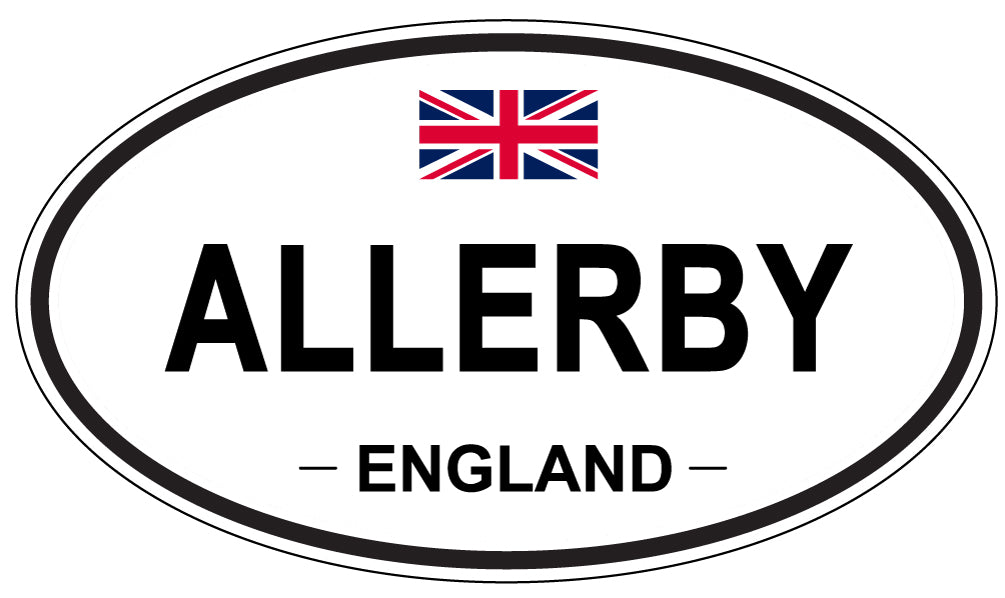 ALLERBY - Oval Sticker