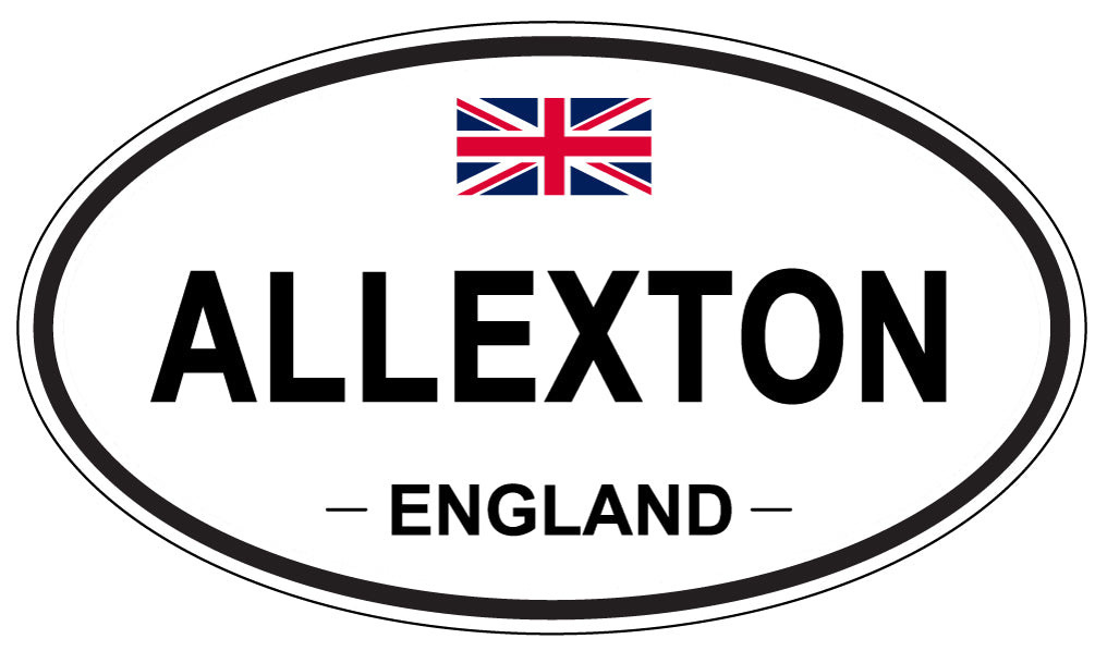 ALLEXTON - Oval Sticker