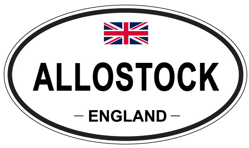 ALLOSTOCK - Oval Sticker
