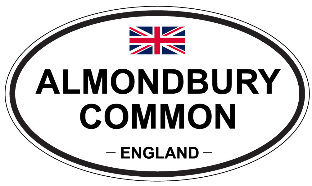 ALMONDBURY COMMON - Oval Sticker
