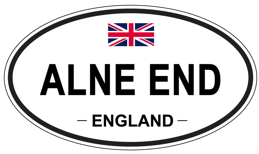 ALNE END - Oval Sticker