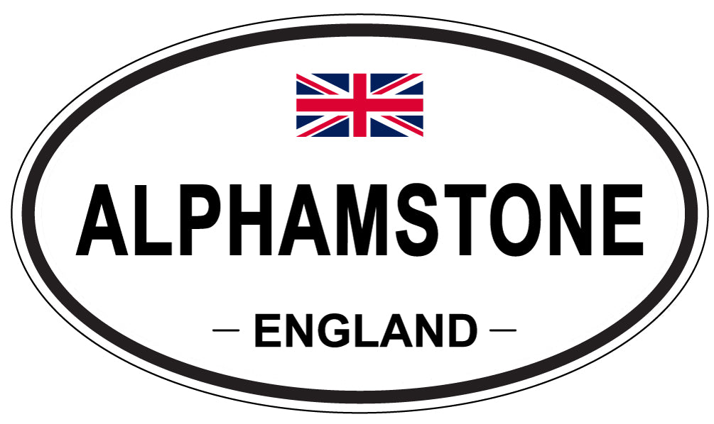 ALPHAMSTONE - Oval Sticker