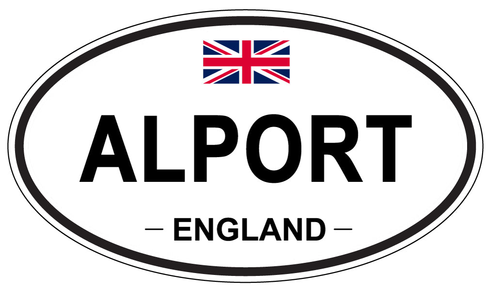 ALPORT - Oval Sticker