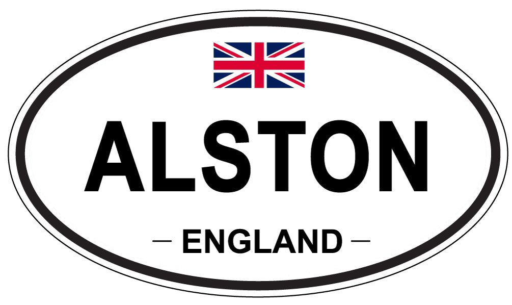 ALSTON, England - Oval Magnet