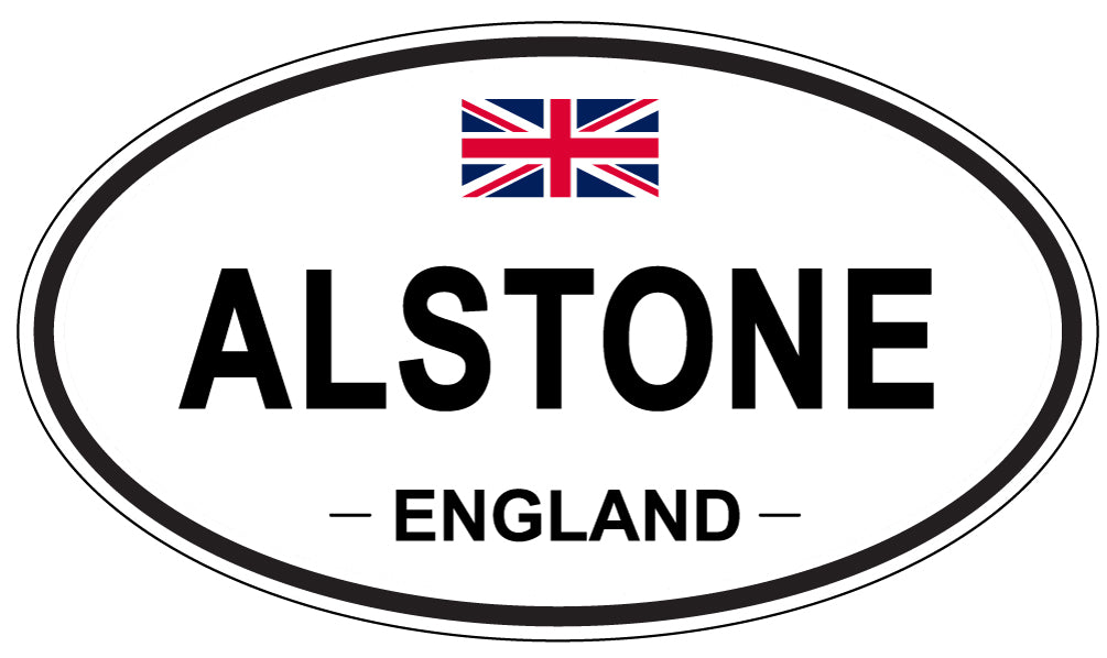 ALSTONE - Oval Sticker