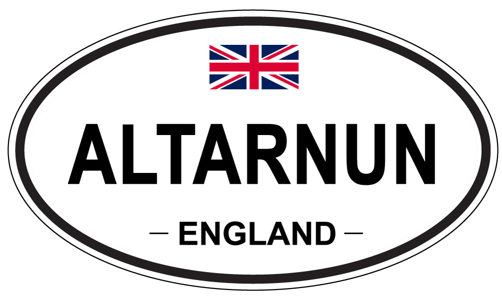 ALTARNUN - Oval Sticker