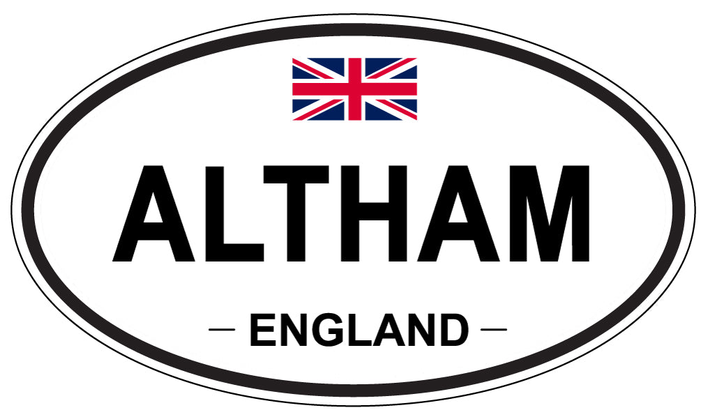 ALTHAM - Oval Sticker