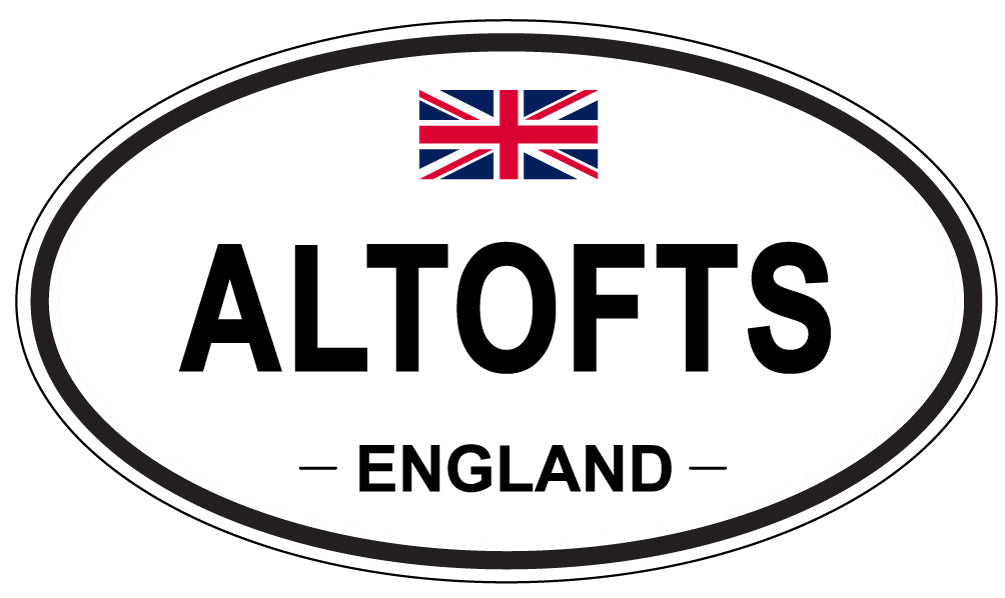 ALTOFTS - Oval Sticker
