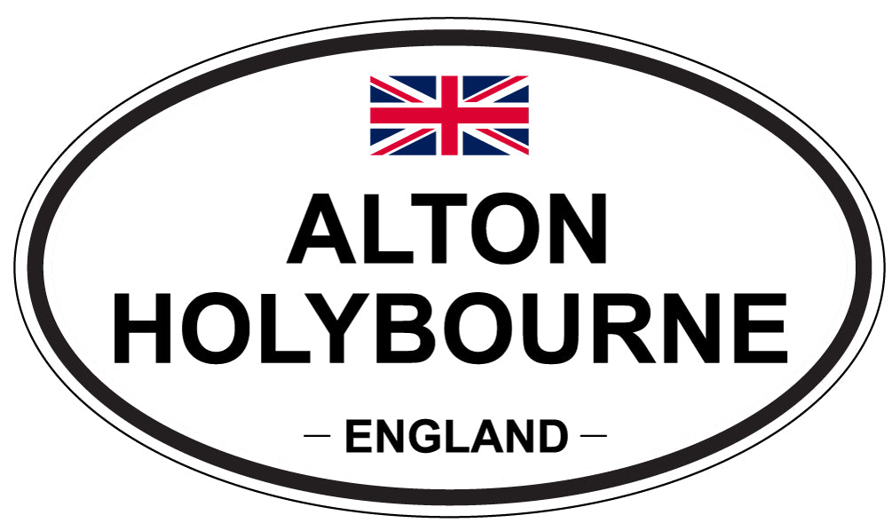 ALTON HOLYBOURNE - Oval Sticker