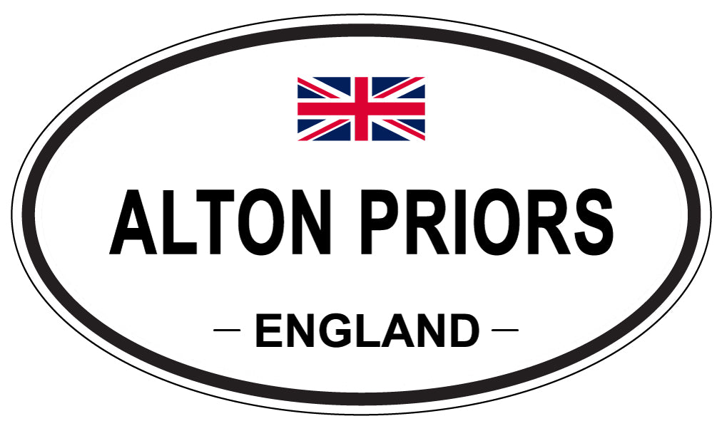 ALTON PRIORS - Oval Sticker