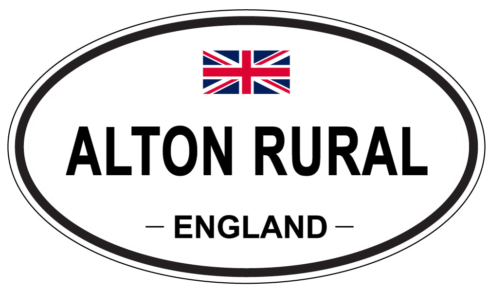 ALTON RURAL - Oval Sticker