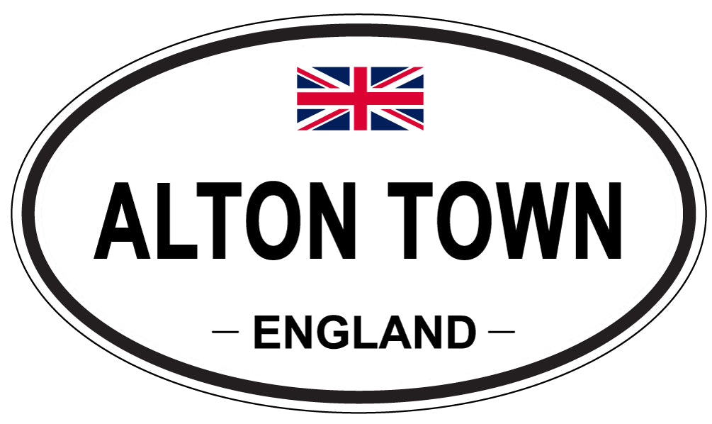 ALTON TOWN - Oval Sticker