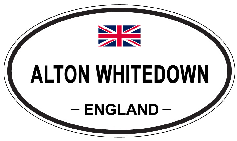 ALTON WHITEDOWN - Oval Sticker