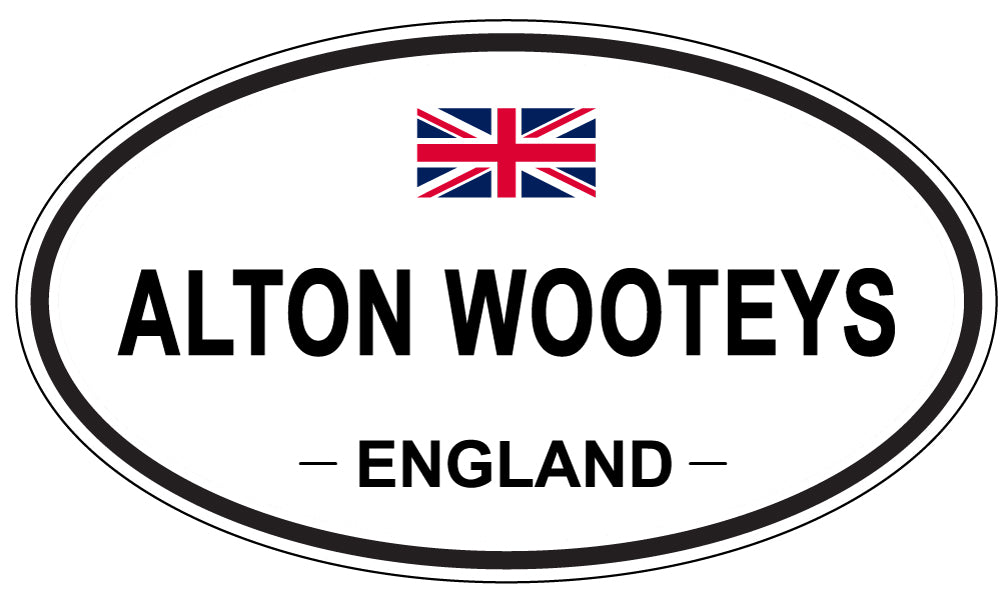 ALTON WOOTEYS - Oval Sticker