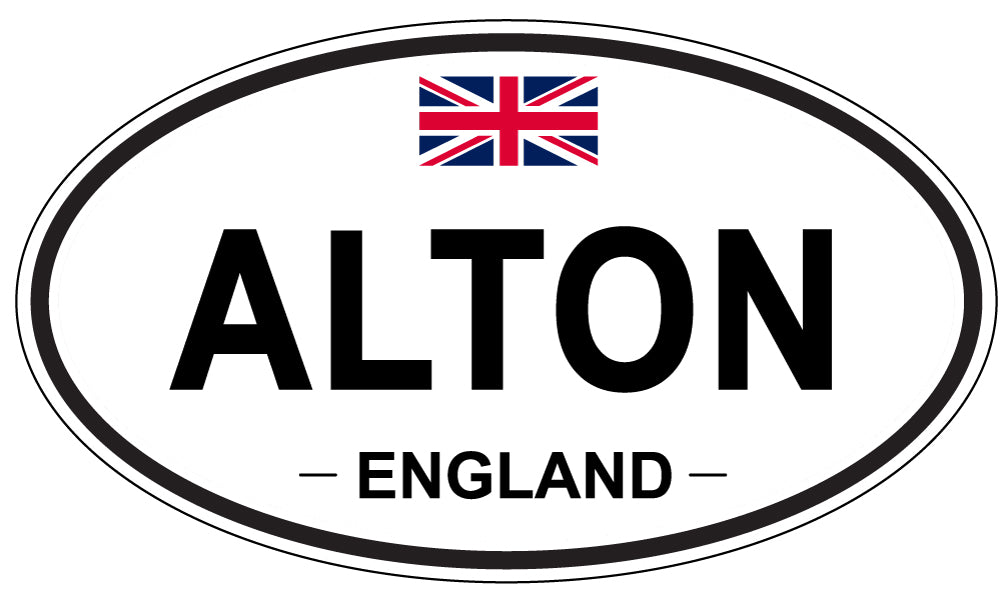 ALTON, England - Oval Magnet