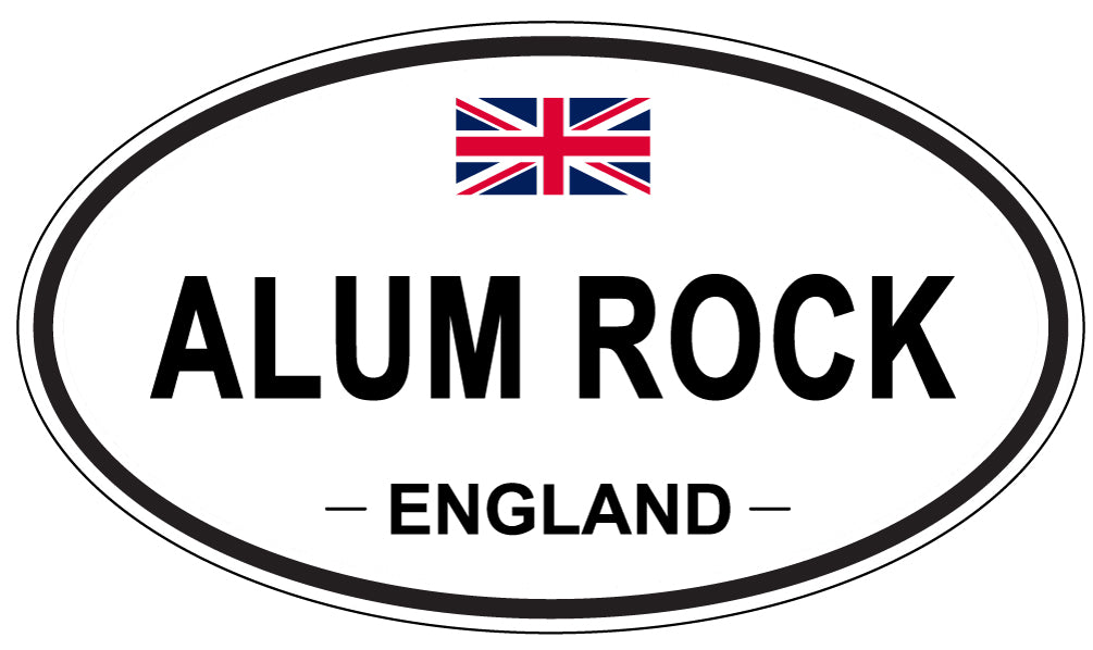 ALUM ROCK - Oval Sticker