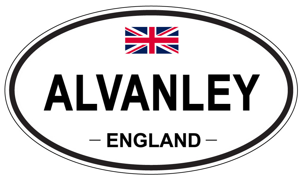 ALVANLEY - Oval Sticker