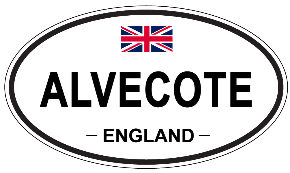 ALVECOTE - Oval Sticker