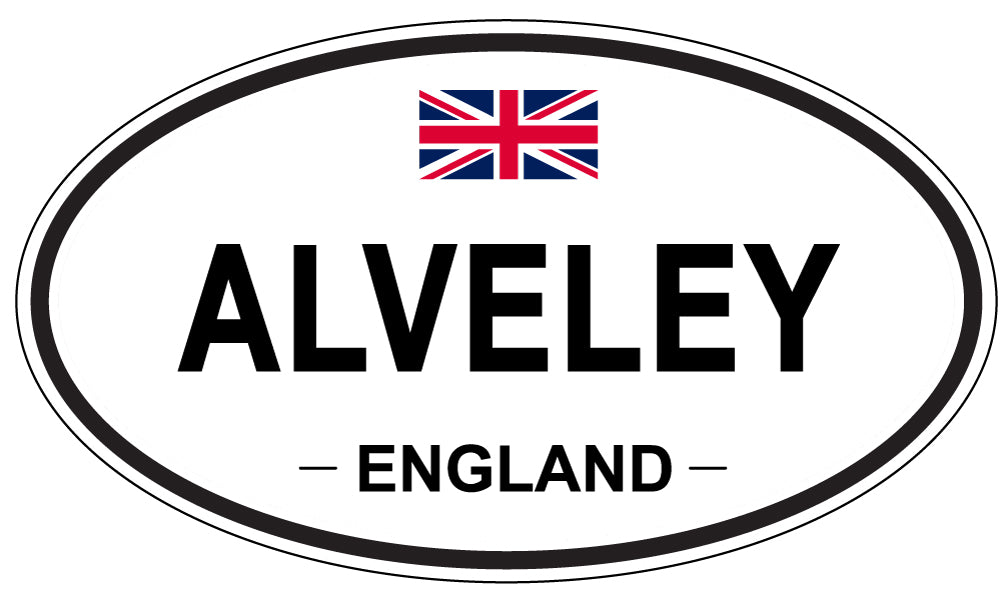 ALVELEY - Oval Sticker