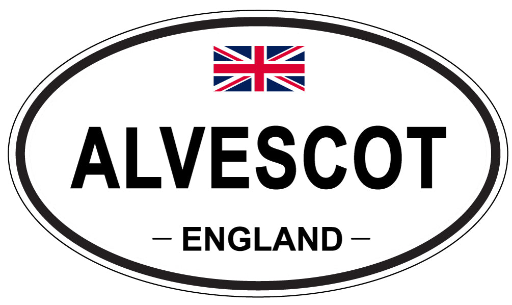 ALVESCOT - Oval Sticker