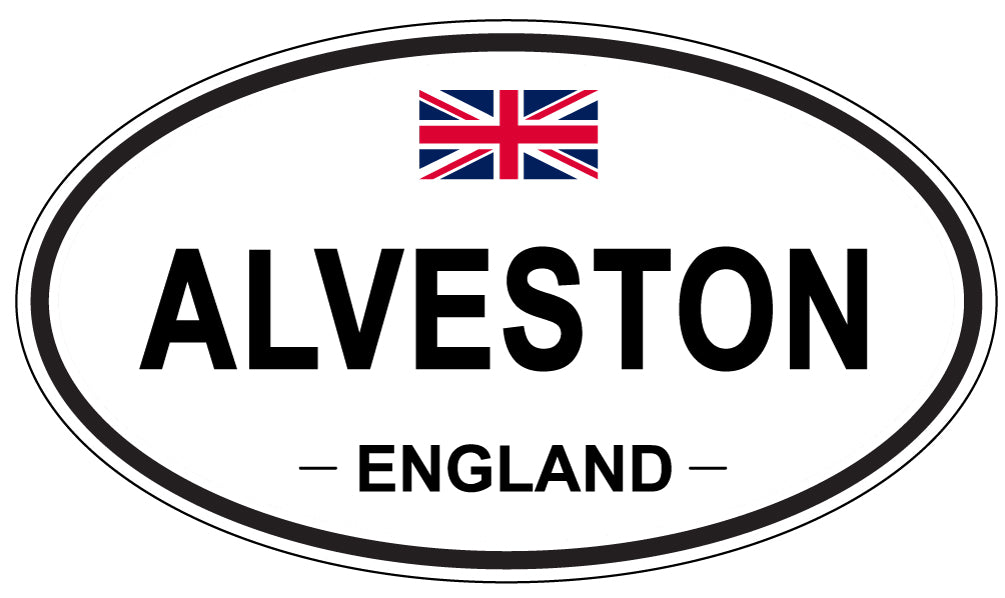 ALVESTON - Oval Sticker