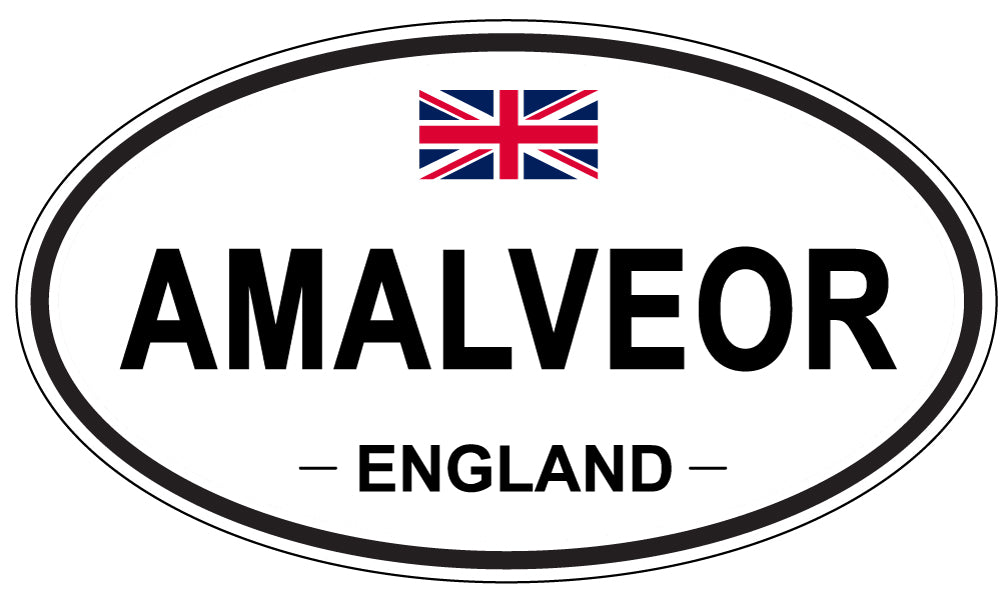 AMALVEOR - Oval Sticker