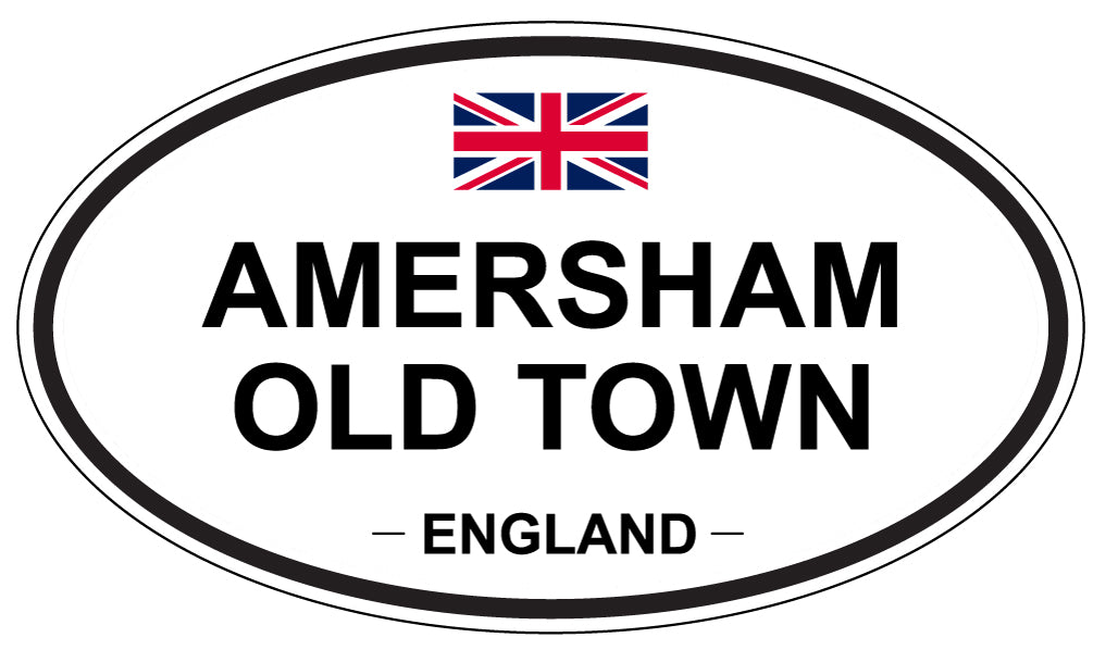 AMERSHAM OLD TOWN - Oval Sticker