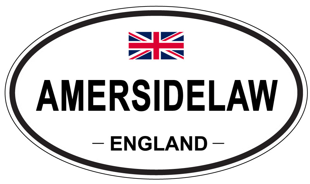 AMERSIDELAW - Oval Sticker