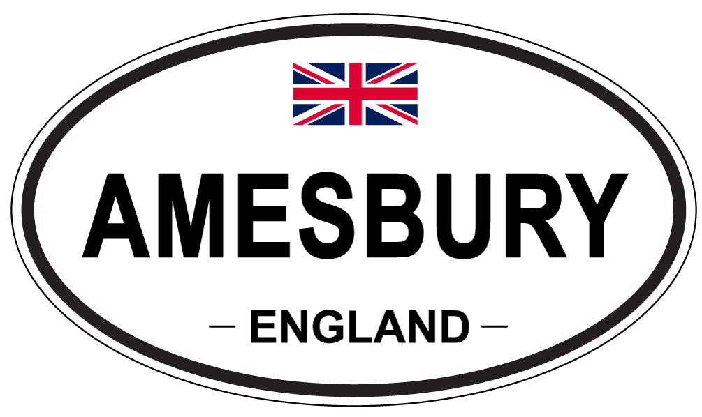 AMESBURY, England - Oval Magnet