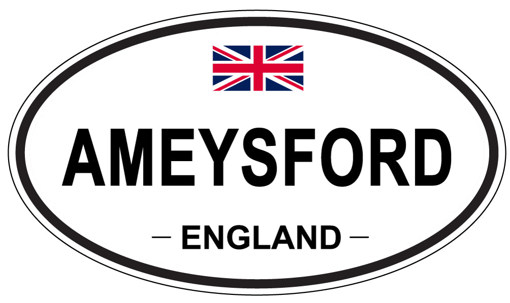 AMEYSFORD - Oval Sticker