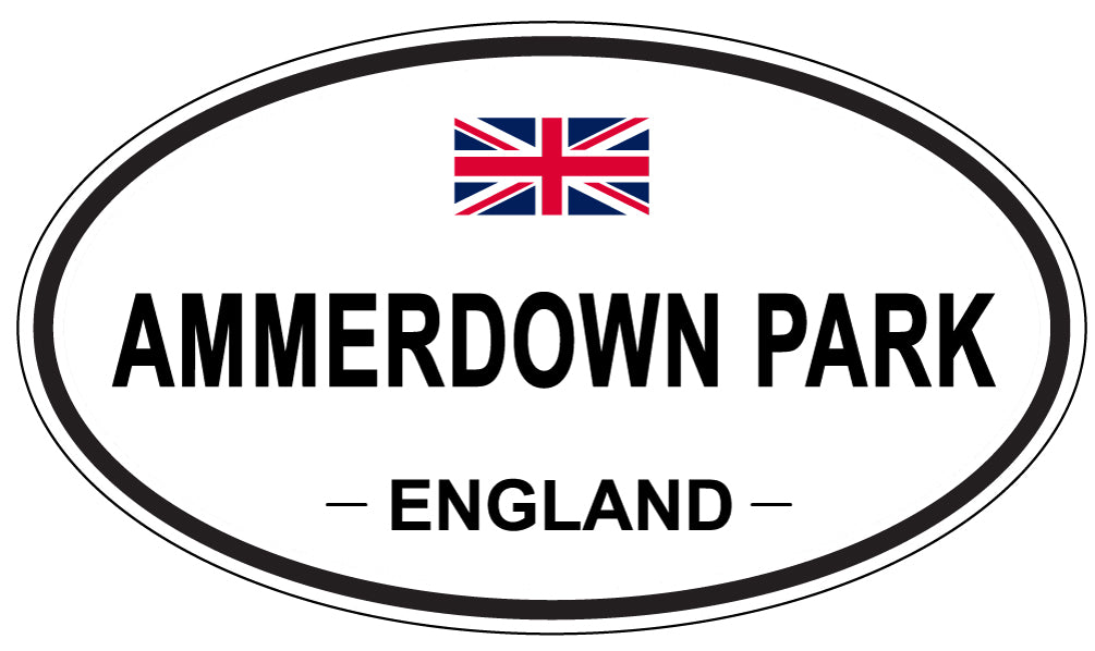 AMMERDOWN PARK - Oval Sticker