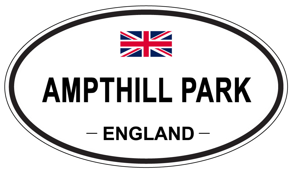AMPTHILL PARK - Oval Sticker