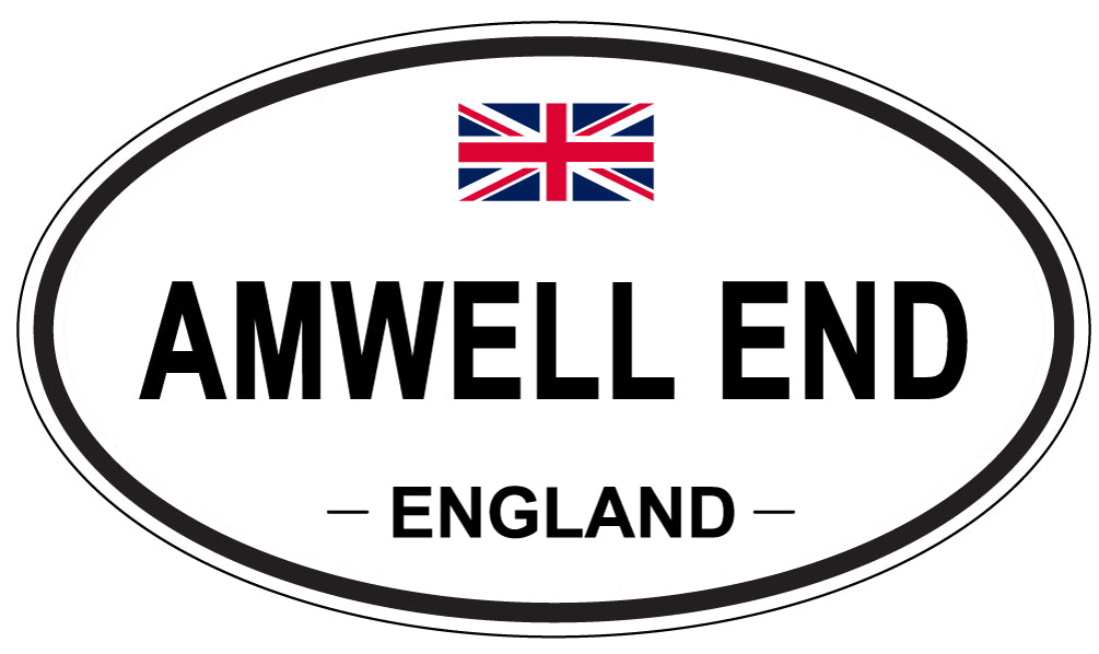 AMWELL END - Oval Sticker