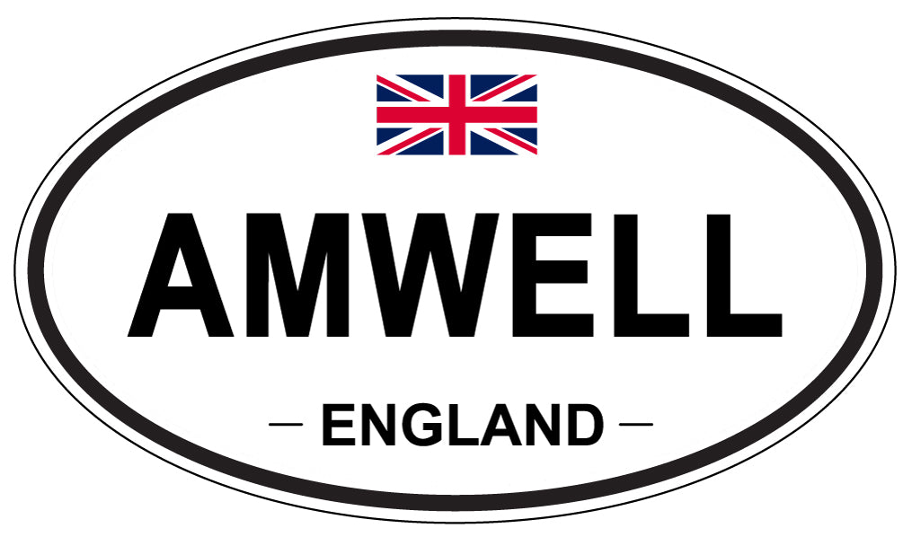 AMWELL - Oval Sticker