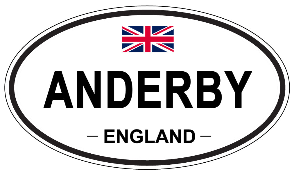 ANDERBY - Oval Sticker