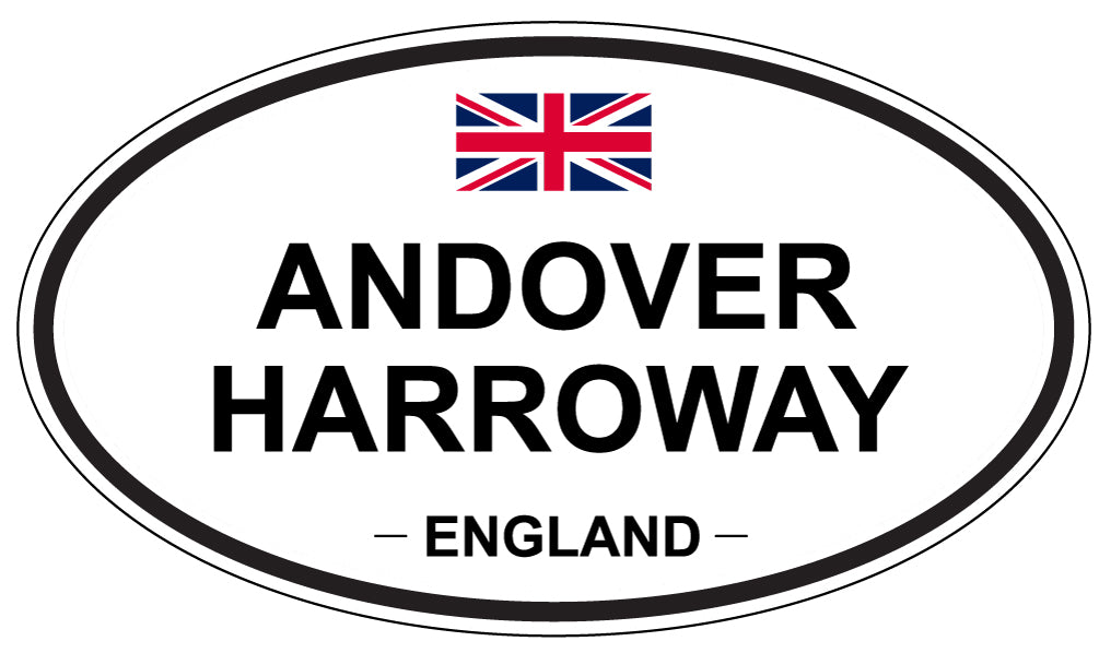 ANDOVER HARROWAY - Oval Sticker
