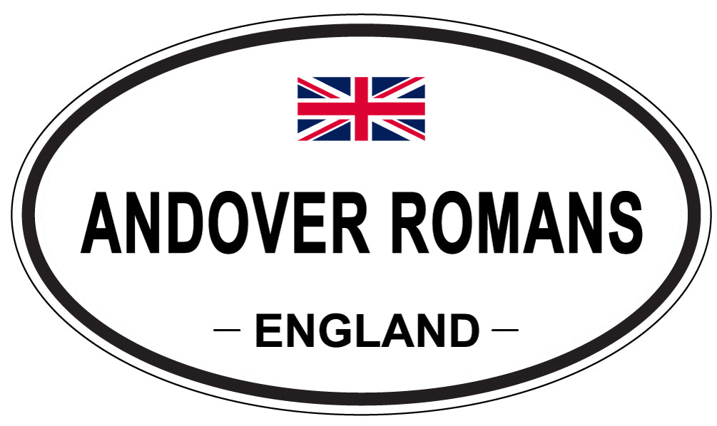 ANDOVER ROMANS - Oval Sticker