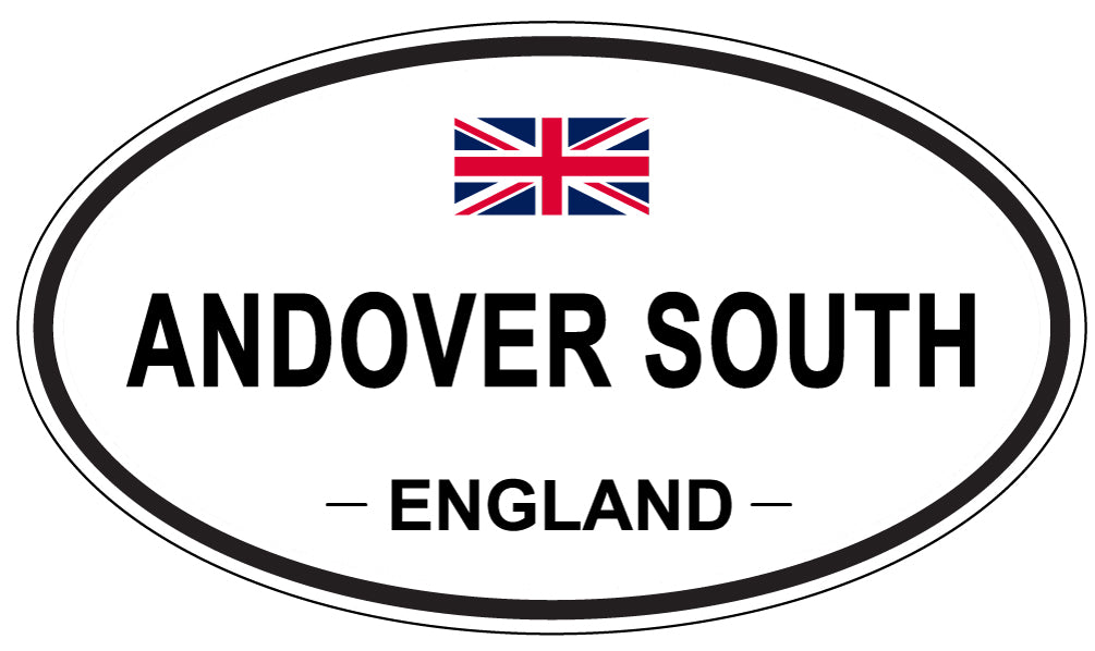 ANDOVER SOUTH - Oval Sticker
