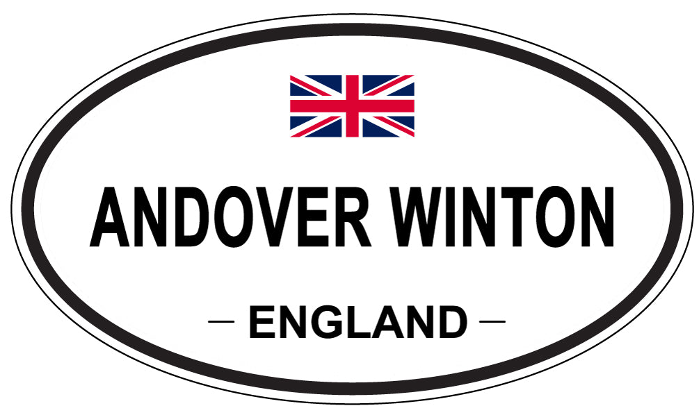 ANDOVER WINTON - Oval Sticker