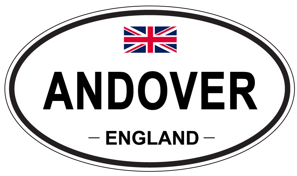 ANDOVER - Oval Sticker