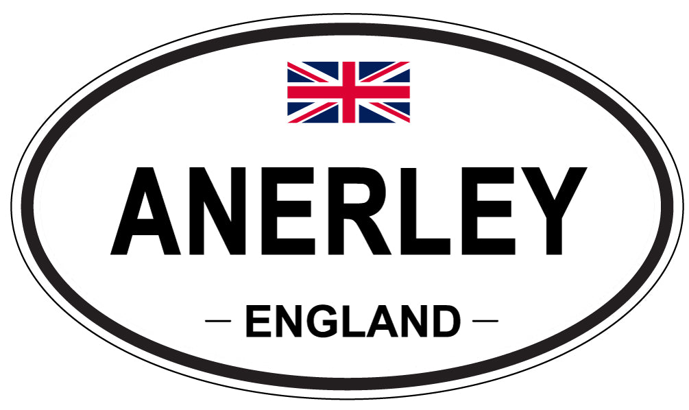 ANERLEY - Oval Sticker