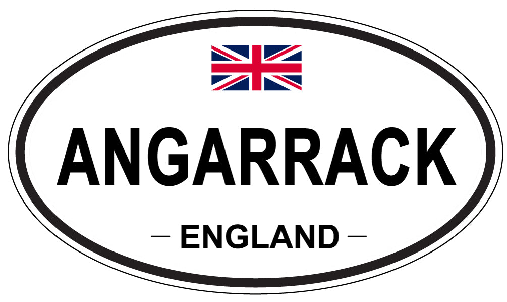 ANGARRACK - Oval Sticker