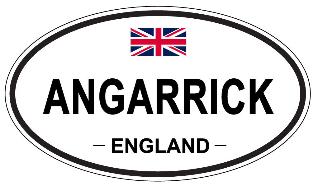 ANGARRICK - Oval Sticker