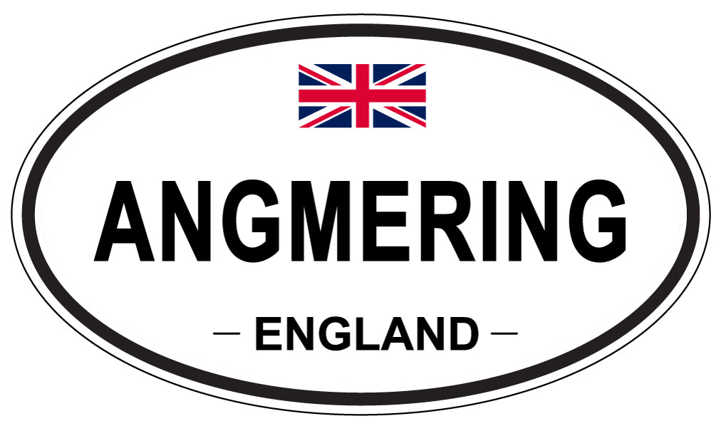 ANGMERING - Oval Sticker