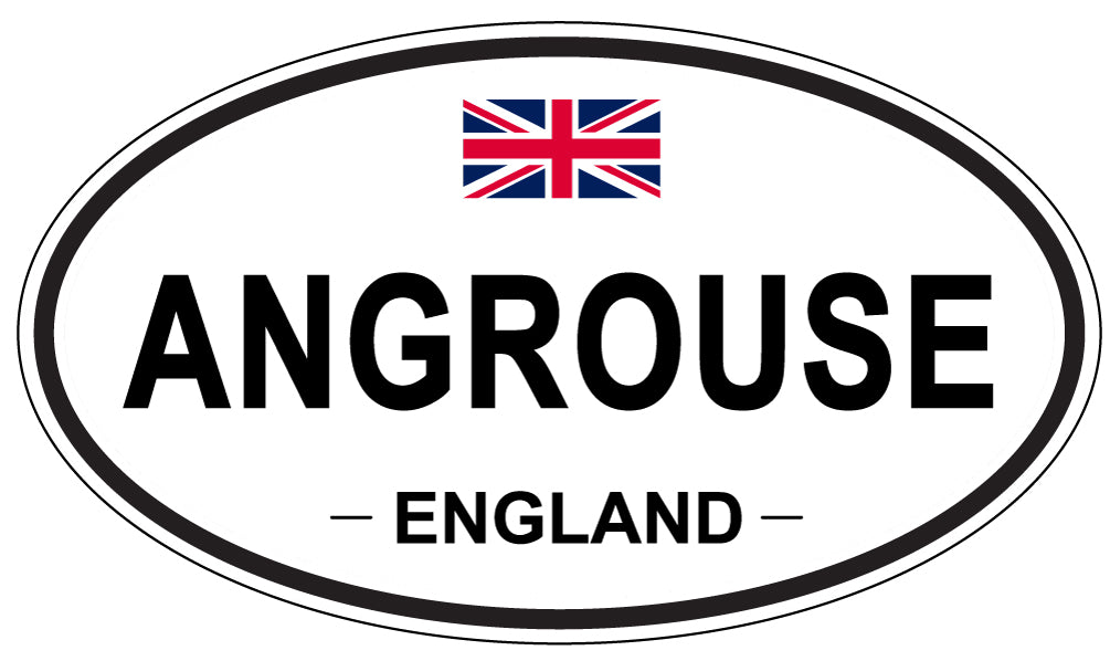 ANGROUSE - Oval Sticker