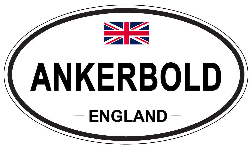 ANKERBOLD - Oval Sticker