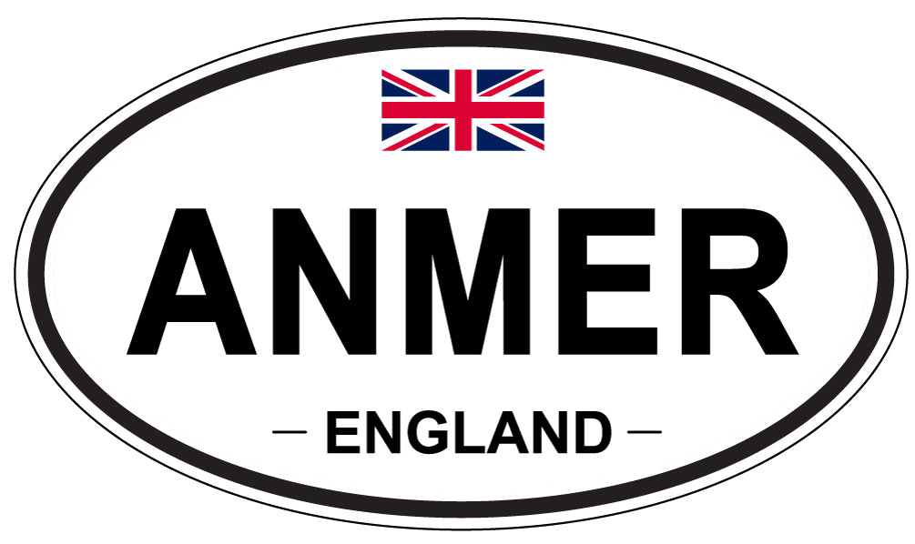 ANMER - Oval Sticker